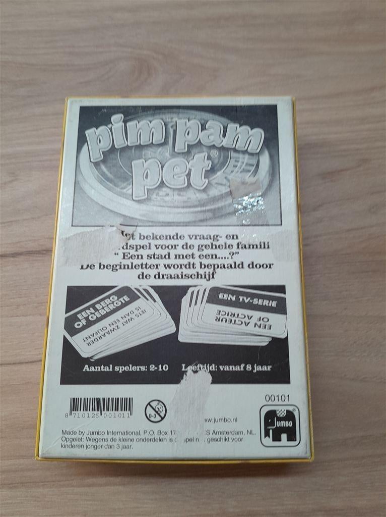Pim pam pet - s3734, Verzenden, Zo goed als nieuw