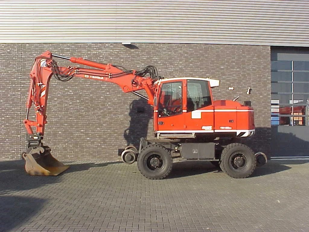 Terex TW 160 SR RAILWAY EXAVATOR (bj 2009), Graafmachine