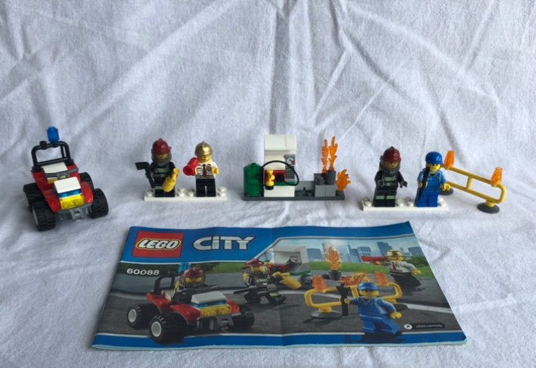 Lego City 60088 Fire Starter Set / Brandweer - M5, Lego, Lego, City, Lego