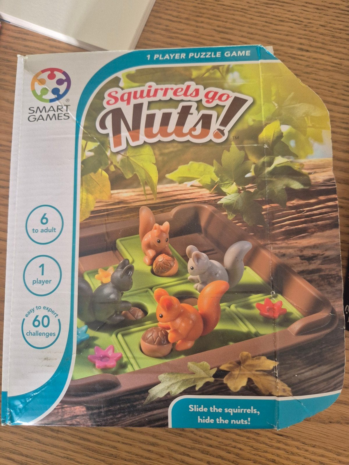 SmartGames Squirrels Go Nuts! Logica Puzzel, Ophalen of Verzenden, Zo goed als nieuw, Legpuzzel