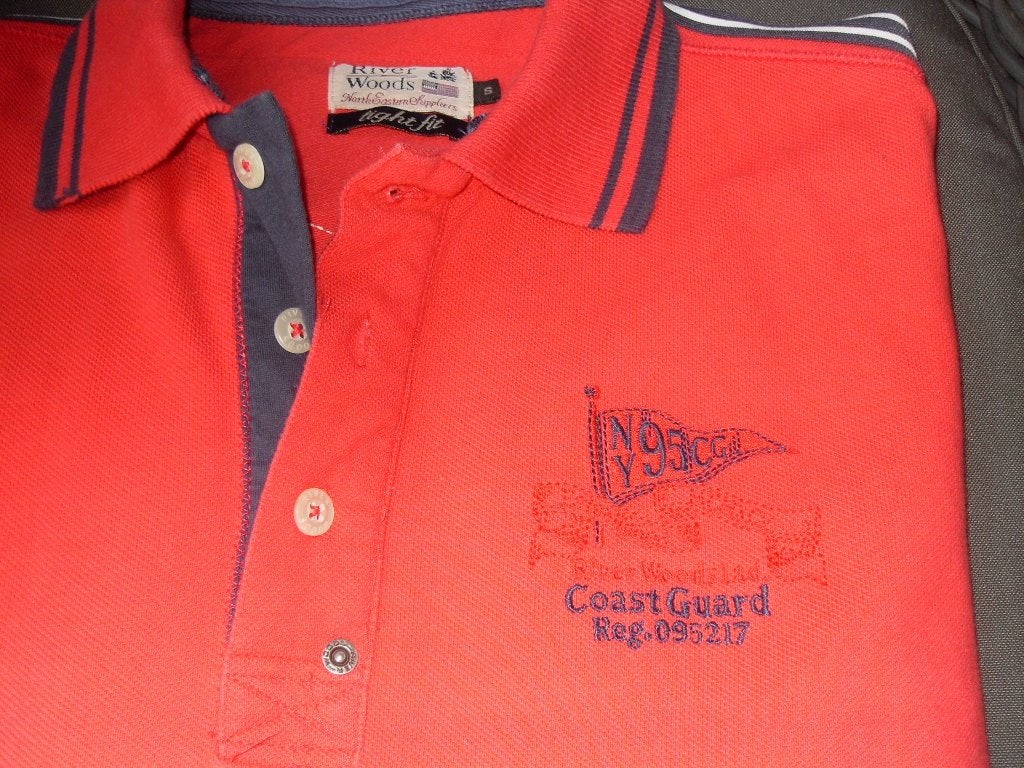 River Woods tight fit, maat S, Kleding | Heren, Truien en Vesten, Verzenden, Zo goed als nieuw, River Woods, Rood