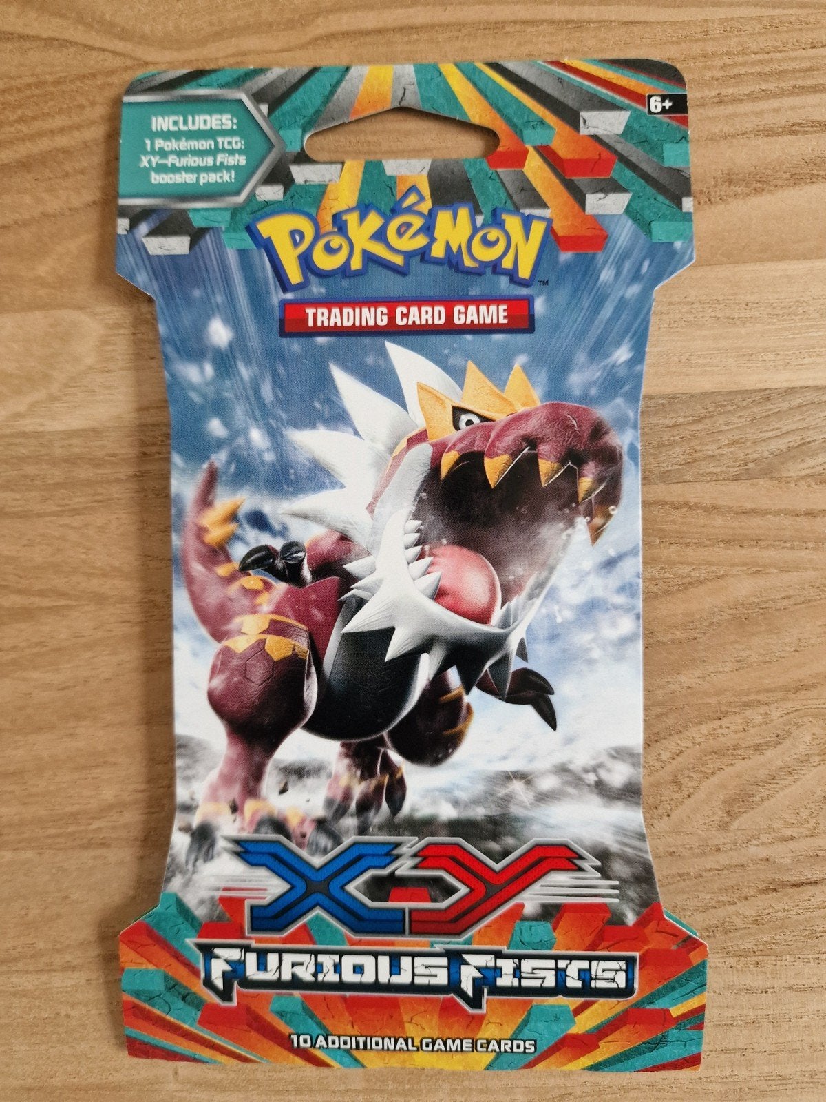 Pokémon XY Furious Fists Sleeved Boosterpack Vintage 20, Hobby en Vrije tijd, Ophalen, Nieuw, Booster, Foil
