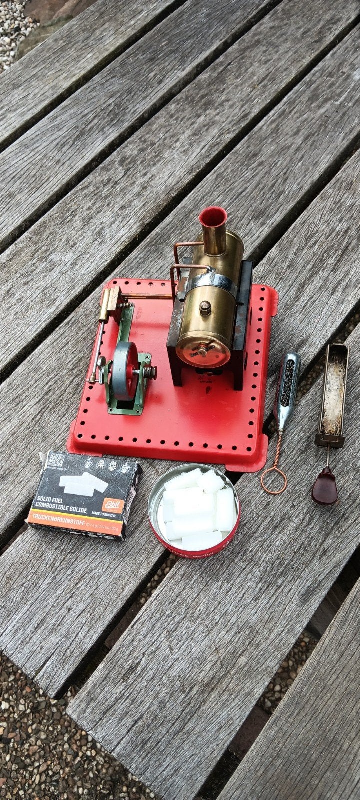 Stoommachine Mamod SE 2, Ophalen of Verzenden, Gebruikt, Groter dan 1:32, Overige merken