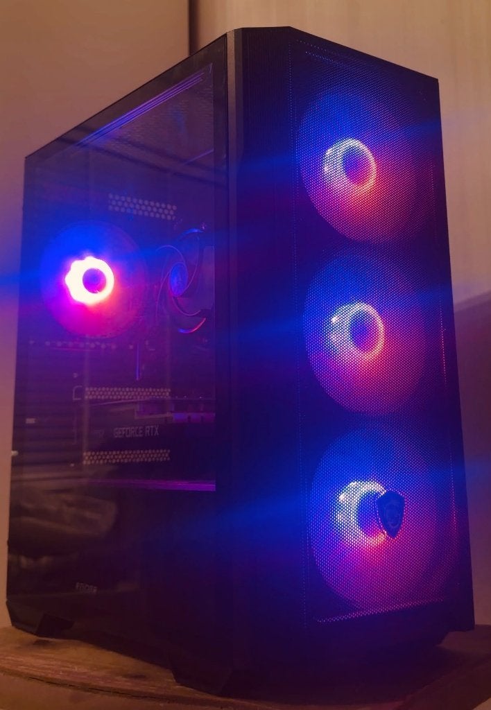 Game PC Ryzen 5 5500 - RTX 3050 - SSD - 16GB RAM -, Computers en Software, Ophalen, Zo goed als nieuw, Gaming, SSD