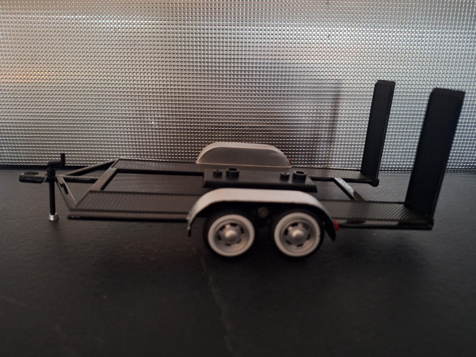 Trailer voor 1:18 Schaalmodellen, Hobby en Vrije tijd, Modelauto's | 1:18, Motormax, Overige typen, Nieuw, Ophalen of Verzenden