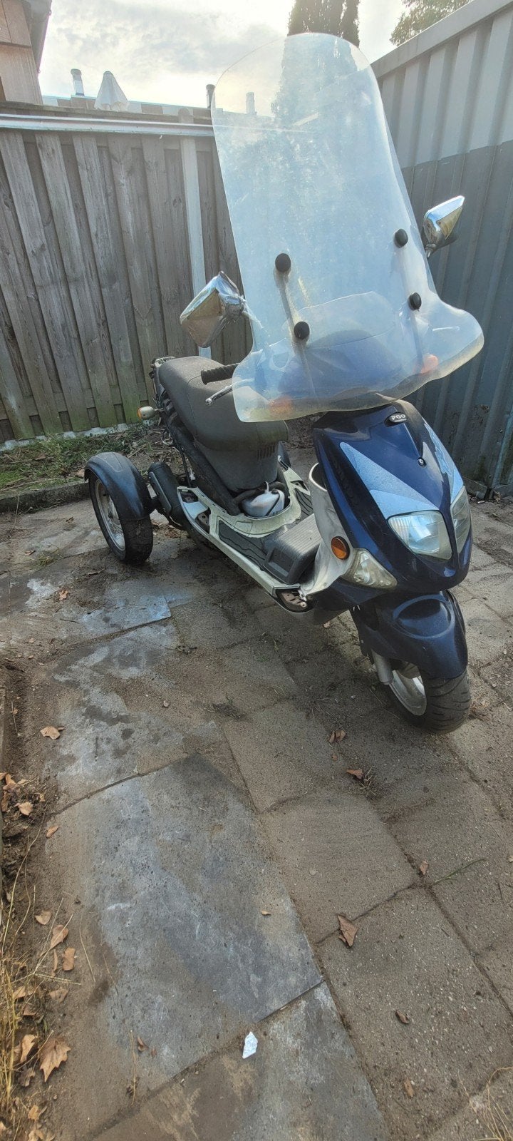 PGO T-rex 50 Mindervaliden voertuig trike 2t, Ophalen