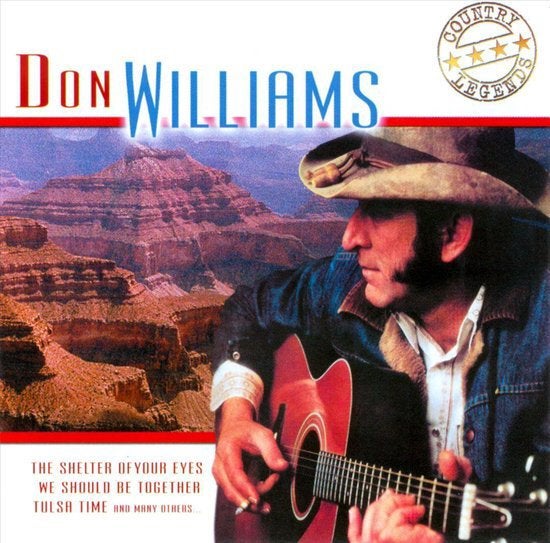 Don Williams.  Country legends. Cd, Ophalen of Verzenden, Zo goed als nieuw