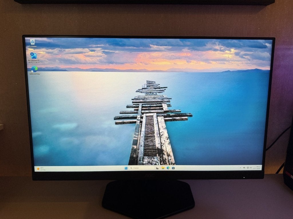 AOC Full HD monitor 24 inch (AOC 24G4X), IPS, 101 t/m 150 Hz, In hoogte verstelbaar, Minder dan 1 ms