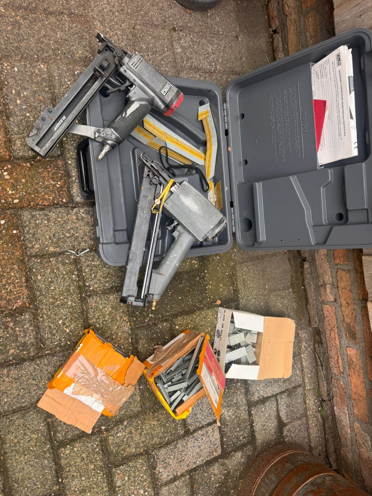 Senco tackers, Ophalen of Verzenden, Gebruikt, Overige merken