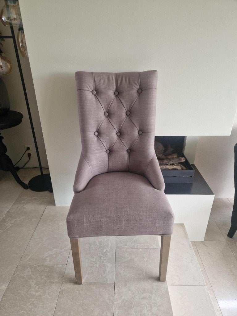 6 eetkamerstoelen, Ophalen, Vijf, Zes of meer stoelen, Landelijk, Zo goed als nieuw