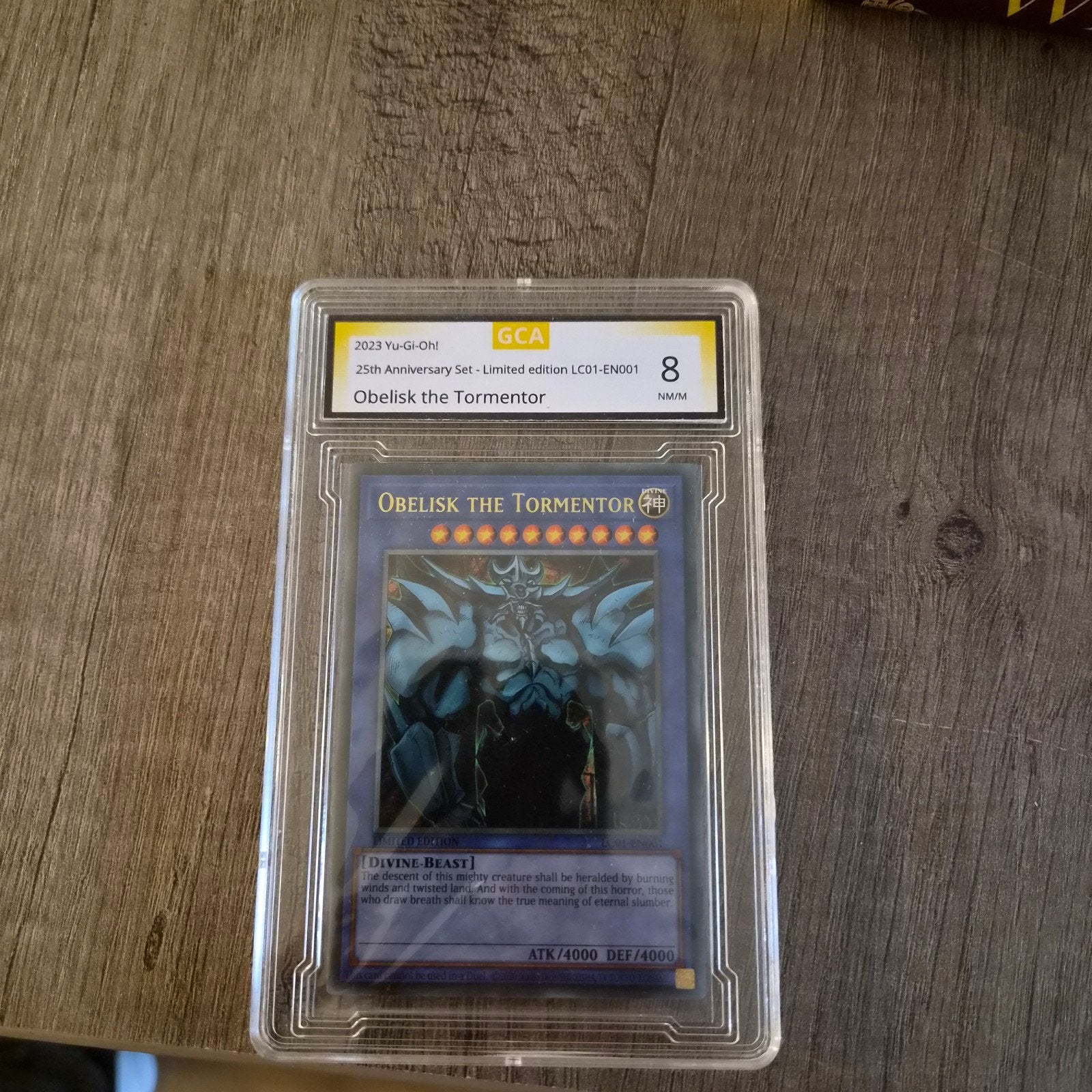 Yu-Gi-Oh! God Cards GCA Graded Set - Obelisk, Slifer, Ra, Ophalen of Verzenden, Zo goed als nieuw, Meerdere kaarten