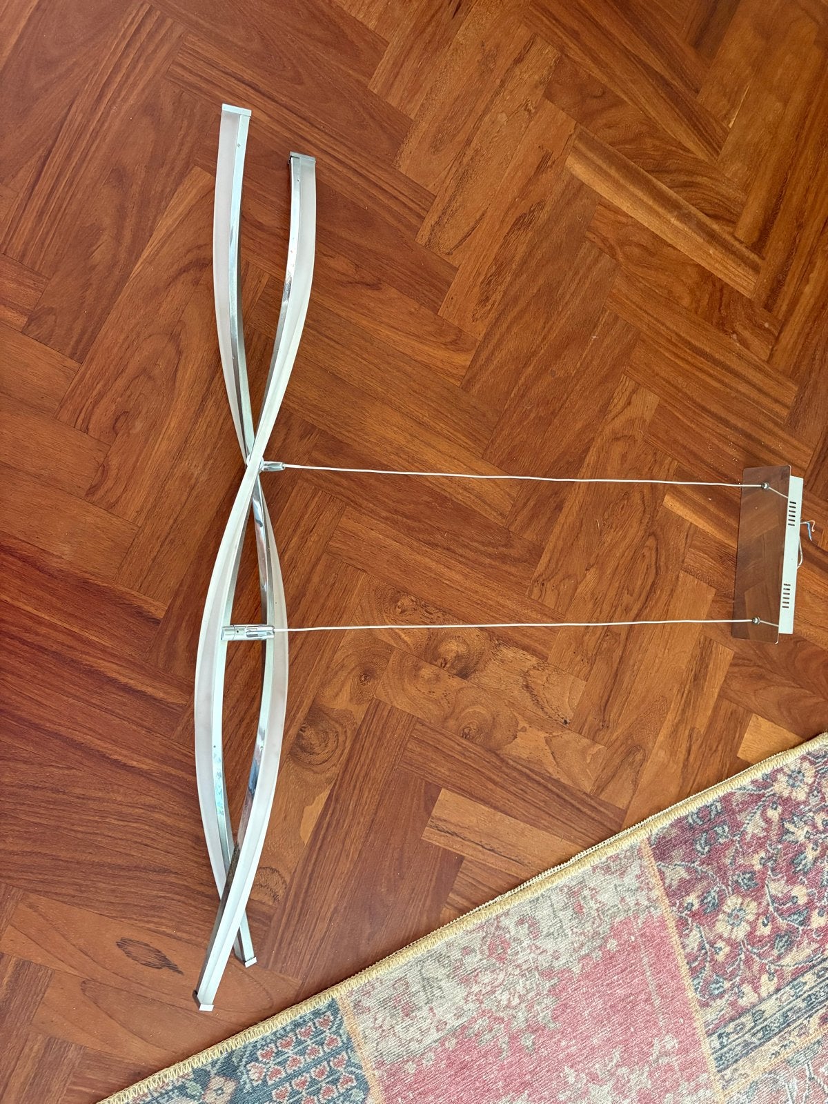 Moderne LED Hanglamp - Strak Design, Ophalen, Zo goed als nieuw, Metaal