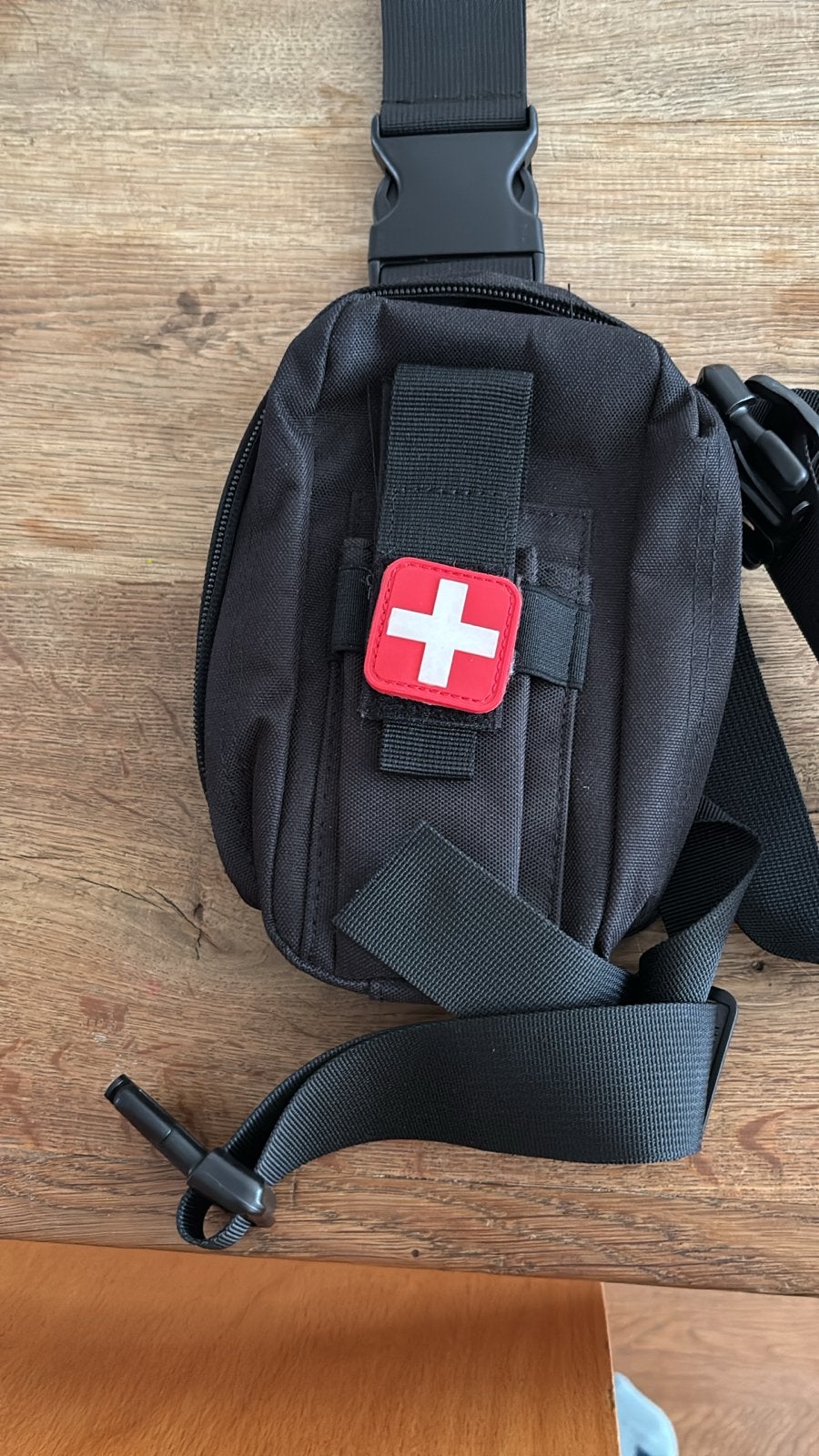 Tactische heuptas / beenzak met EHBO-patch, Minder dan 30 cm, Trekking, Ophalen, Overige merken