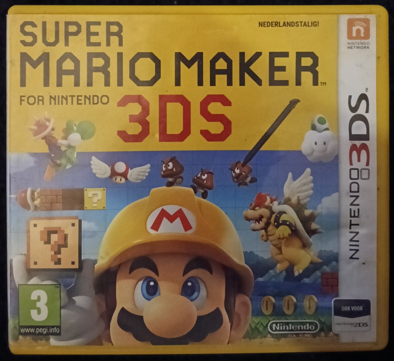 Super Mario Maker n3ds, 1 speler, Ophalen of Verzenden, Zo goed als nieuw, Vanaf 3 jaar