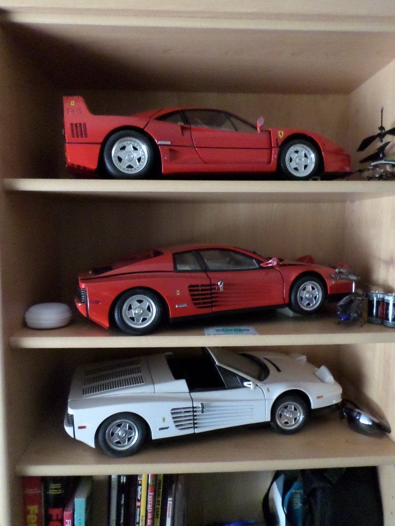 FERRARI modelauto's 1/8 Exclusief, Ophalen of Verzenden, Nieuw, Auto, Overige merken