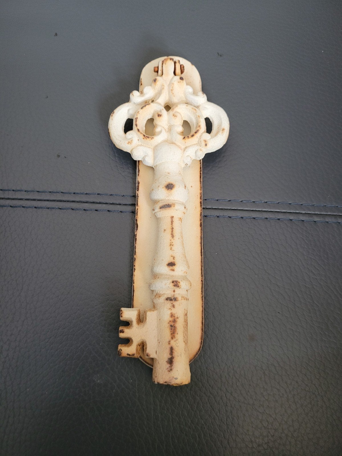 Brocante gietijzeren deurklopper, Ophalen of Verzenden
