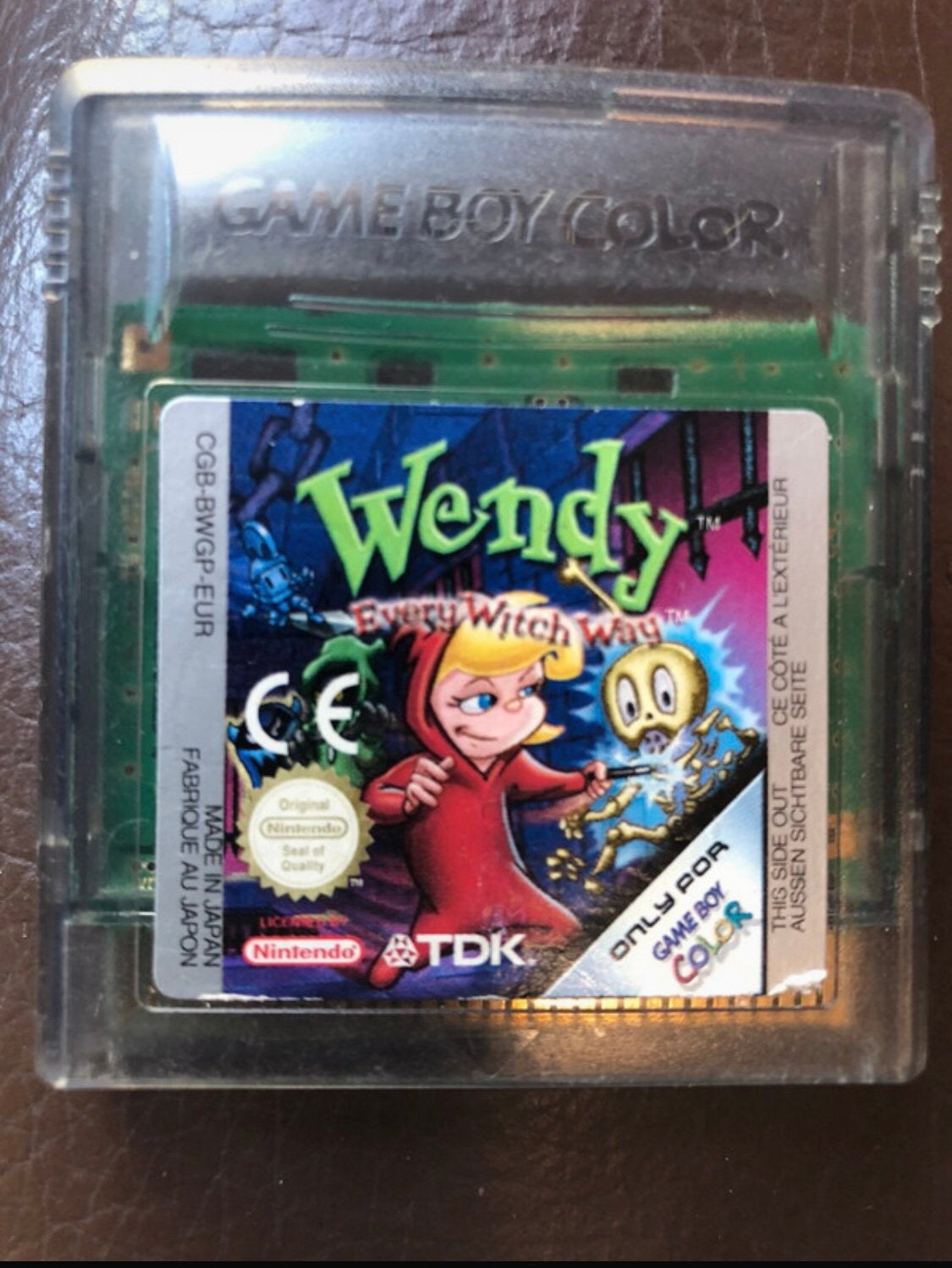 Nintendo Gameboy Color spel Wendy, Gebruikt, Overige genres, 1 speler, Ophalen of Verzenden