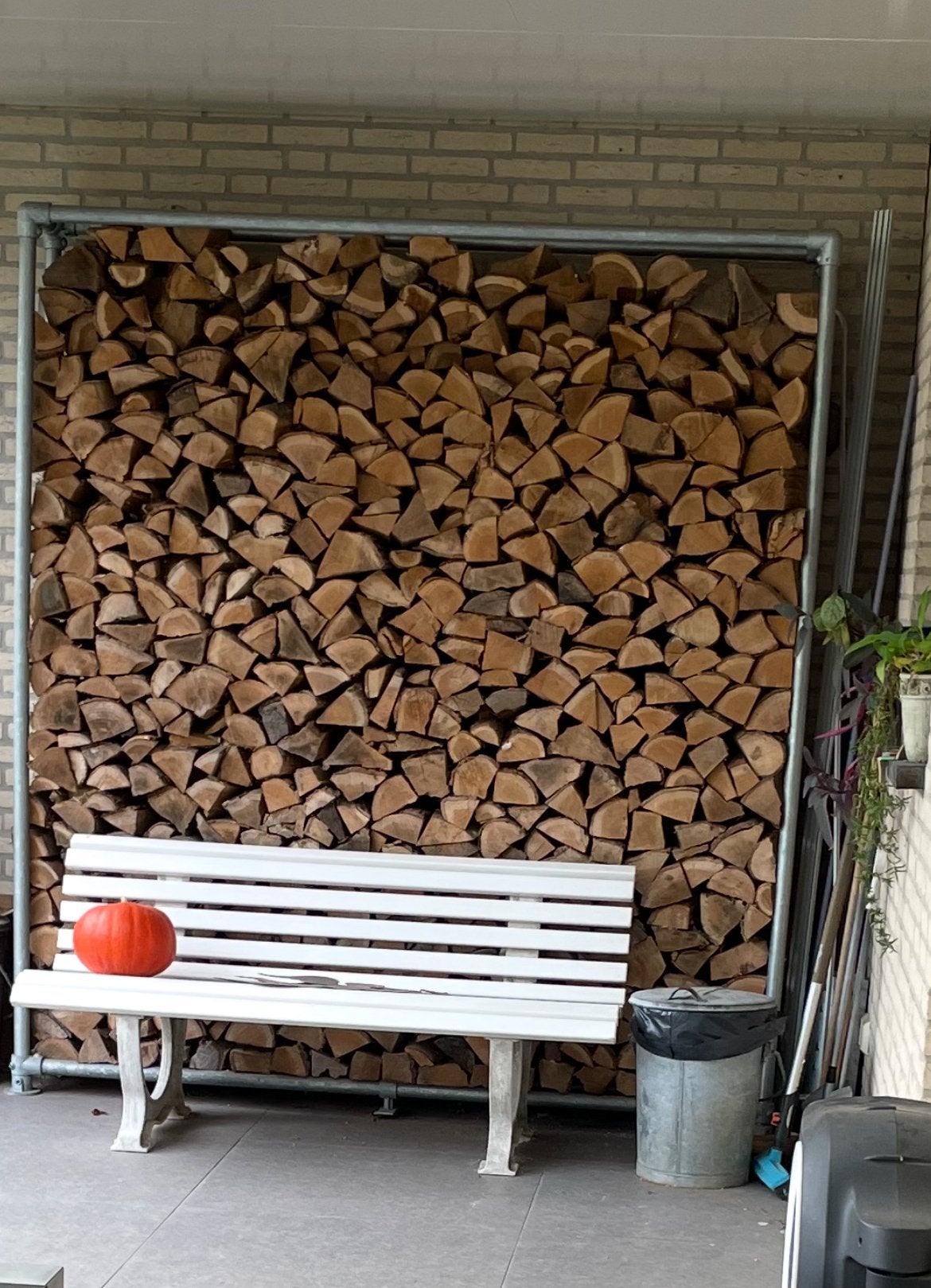 Haardhout  plus  stelling, Minder dan 3 m³, Ophalen