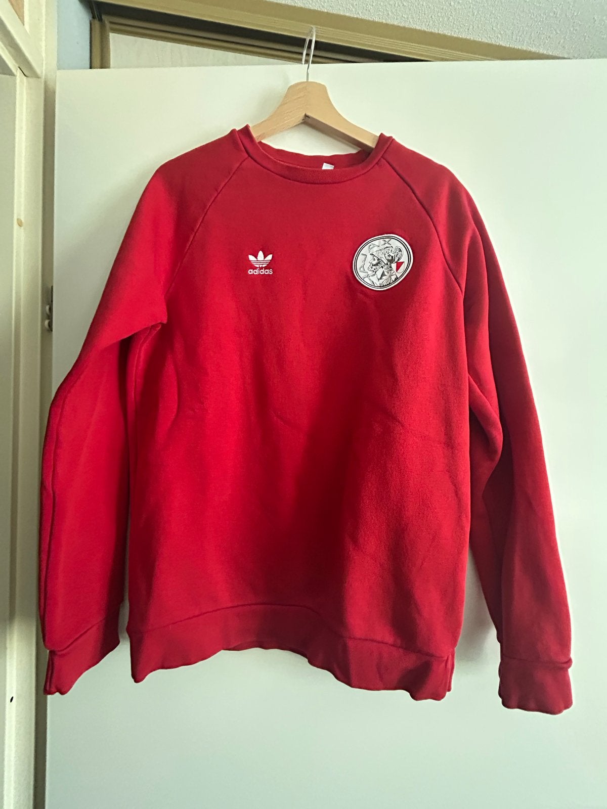 Vintage Adidas Ajax sweater met oud logo maat S, Ophalen of Verzenden, Gedragen