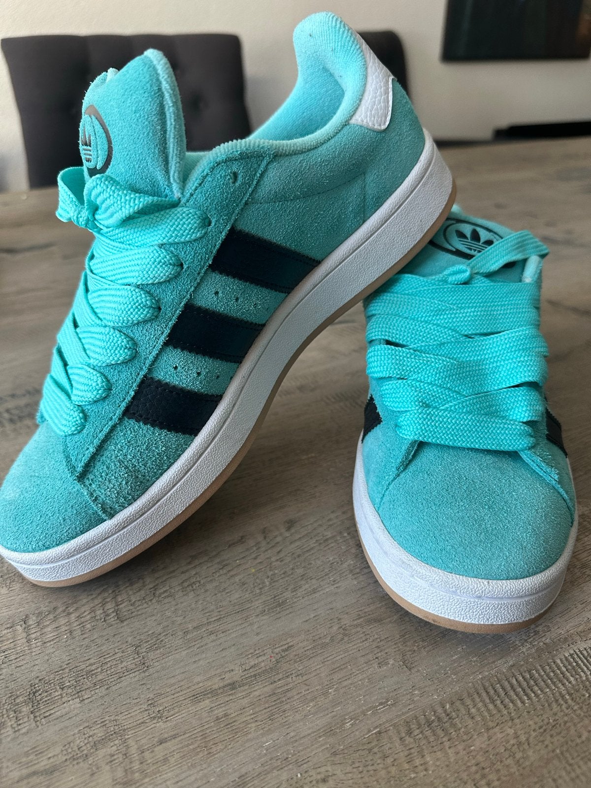 Adidas Campus 00s Schoenen - Turquoise, Overige kleuren, Nieuw, Ophalen of Verzenden, Sneakers of Gympen