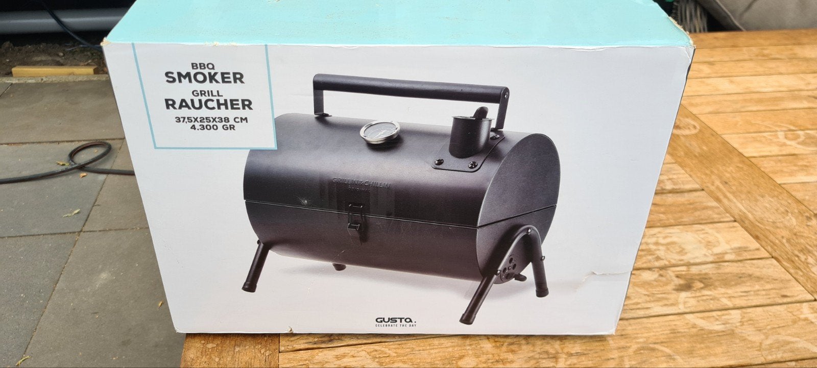gusta bbq smoker, Tuin en Terras, Ophalen, Nieuw, Gusta