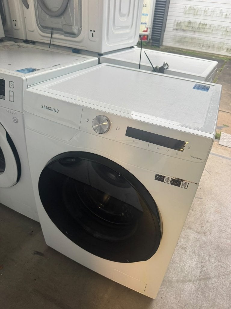 Jonge tweedehands Samsung Wasdroogcombinatie, Witgoed en Apparatuur, Energieklasse A of zuiniger, Ophalen of Verzenden, Zo goed als nieuw
