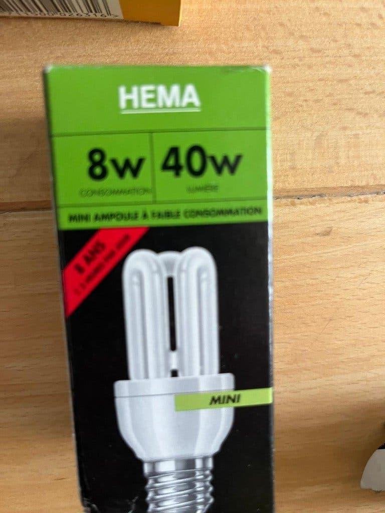 Spaarlamp 40w grote fitting, E27 (groot), Ophalen, 30 tot 60 watt, Spaarlamp