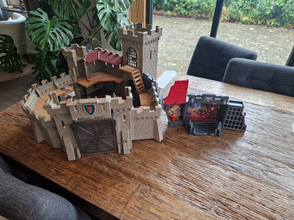 Heel veel ridder/ kasteel, draken en samurai playmobiel, Kinderen en Baby's, Speelgoed | Playmobil, Ophalen, Gebruikt, Losse onderdelen