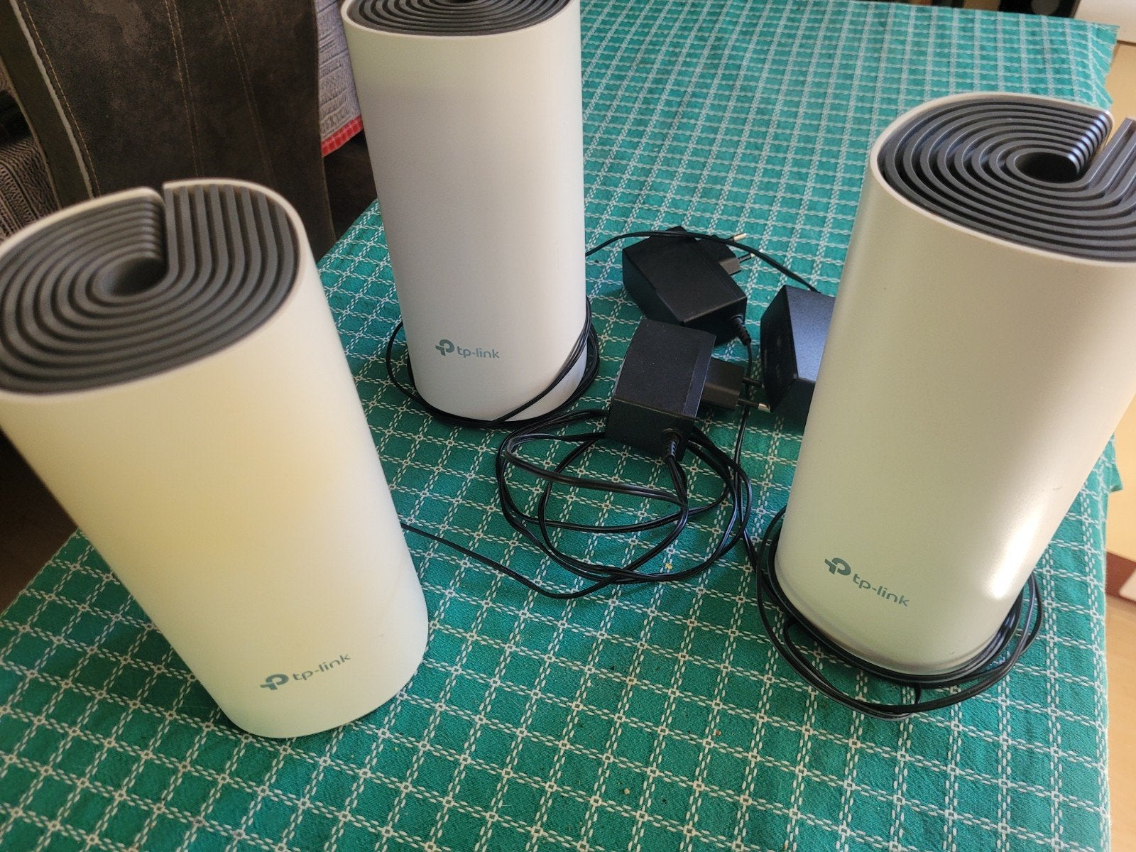 3x TP-Link Deco M4 Wifi Versterkers met Adapter, Computers en Software, WiFi-versterkers, Ophalen of Verzenden, Gebruikt, TP-Link