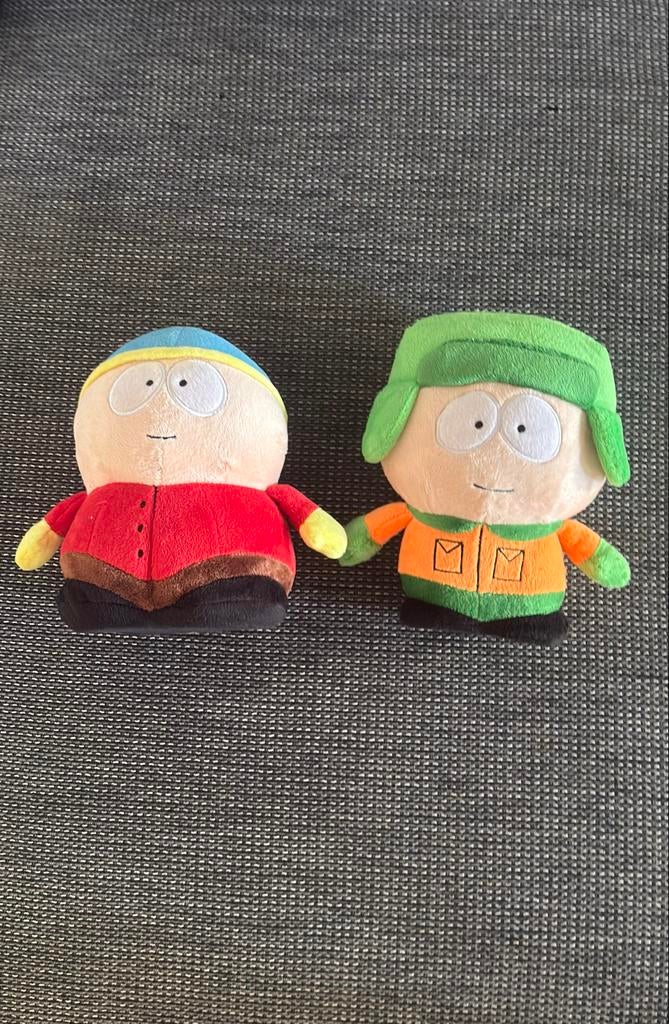 South Park knuffels: Cartman en Kyle, Ophalen of Verzenden, Zo goed als nieuw