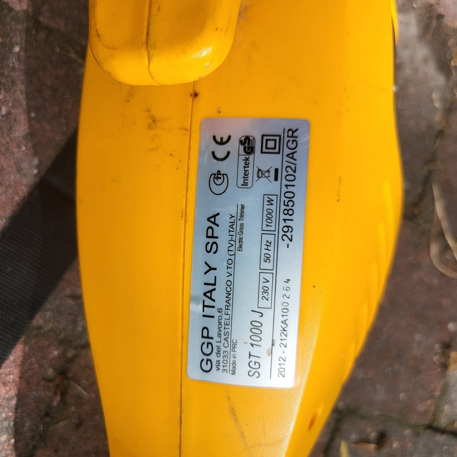 Stiga SGT 1000 J Elektrische Grastrimmer met Draad, Ophalen, Gebruikt, Stiga, 30 tot 50 cm