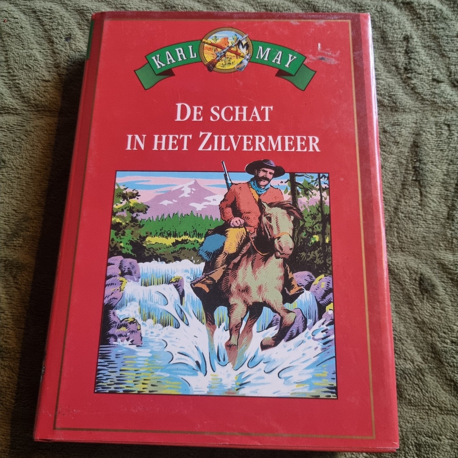 Karl May - De Schat in het Zilvermeer (Hardcover), Ophalen of Verzenden, Zo goed als nieuw, Karl May
