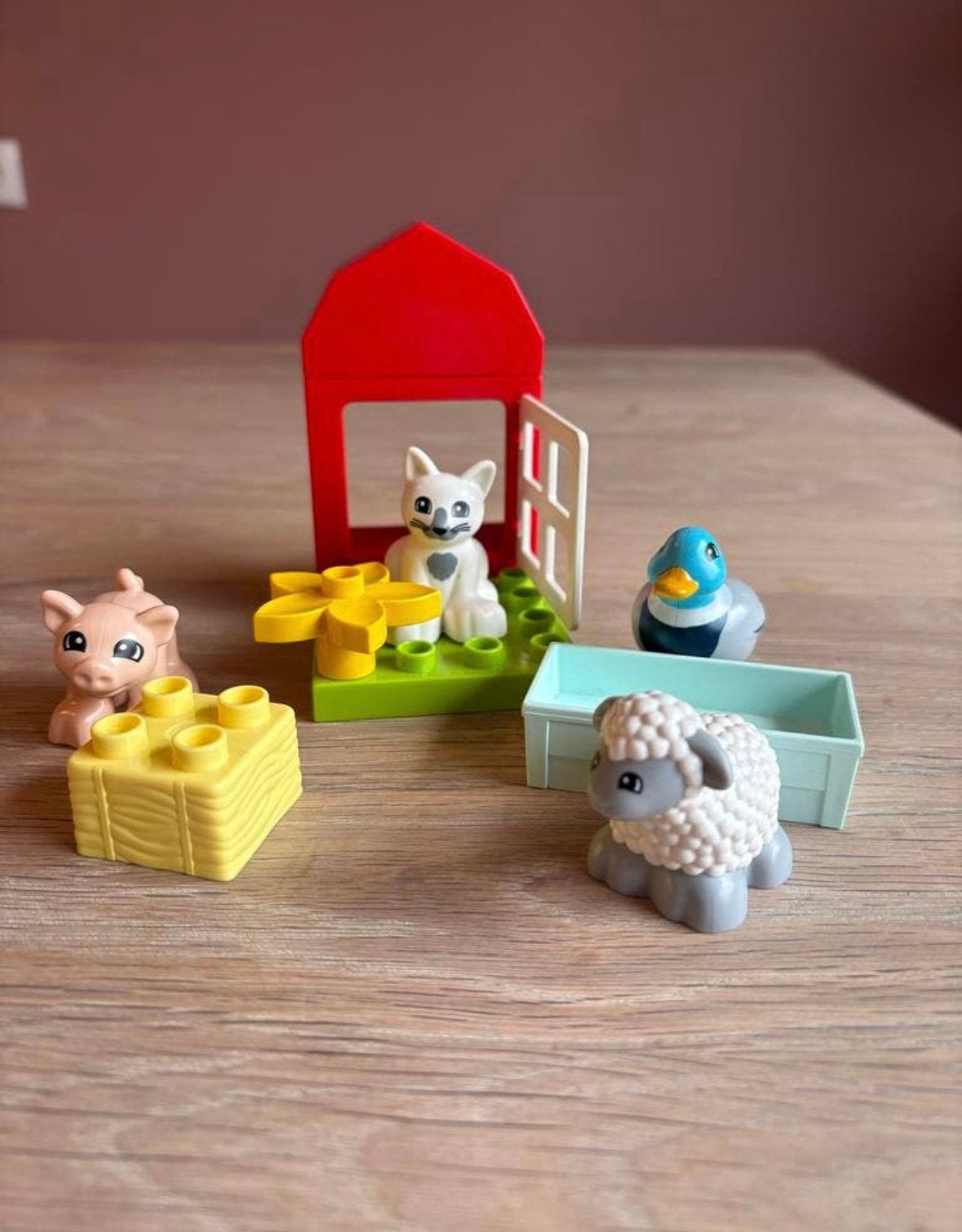 Lego duplo boerderijdieren 10949, Overige thema's, Ophalen of Verzenden, Zo goed als nieuw, Duplo