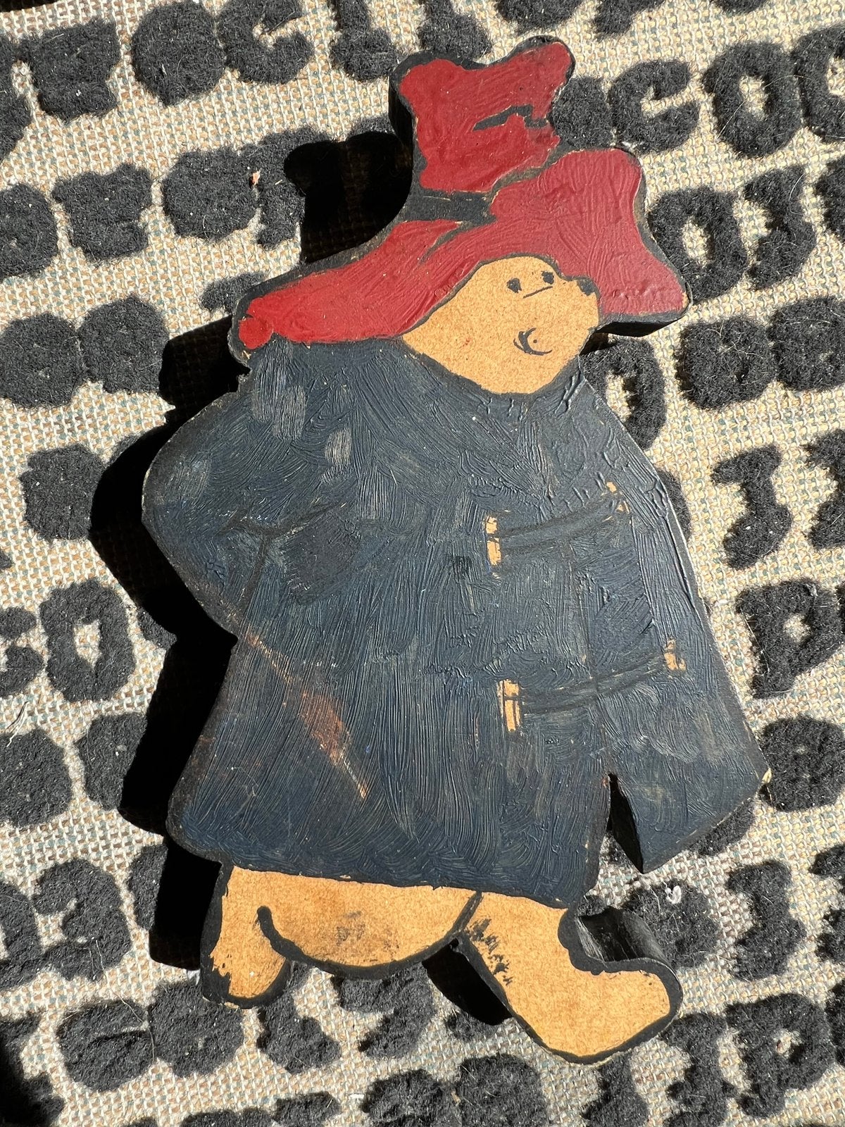 Vintage Paddington Beer Hanger Houten Decoratie, Verzamelen, Poppetjes en Figuurtjes, Ophalen of Verzenden, Gebruikt