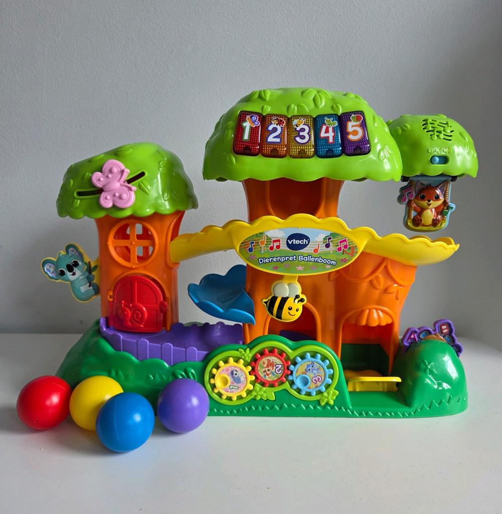 V Tech ballenboom als nieuw!, Kinderen en Baby's, Speelgoed | Vtech, Ophalen, Zo goed als nieuw