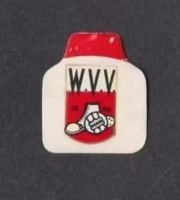 Embleem Logo Voetbalclub WVV Winschoten 1960., Verzamelen, Ophalen of Verzenden, Zo goed als nieuw
