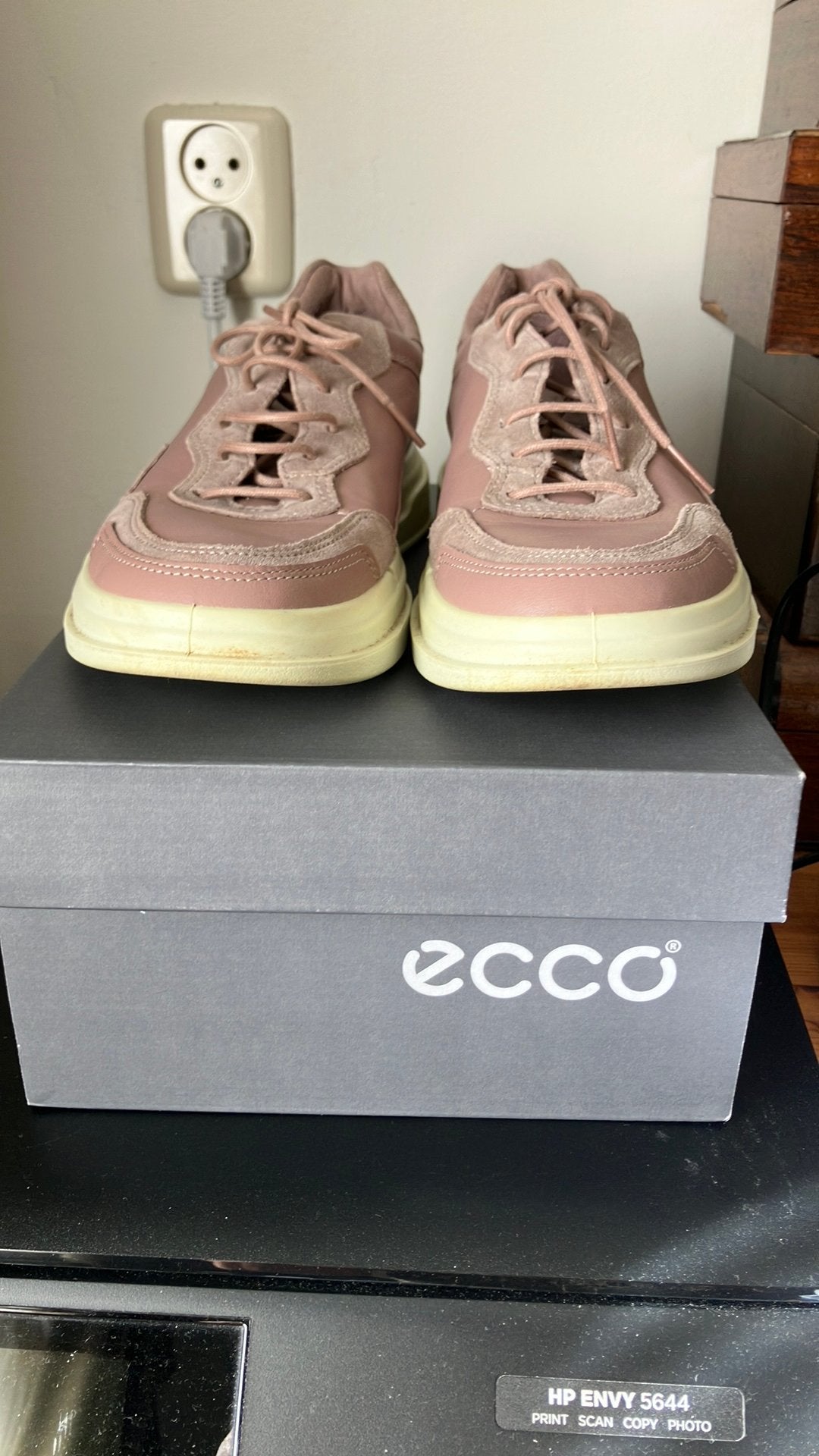 ZGAN ECCO Sneakers maat 6, Kleding | Dames, Schoenen, Zo goed als nieuw, Sneakers of Gympen, Roze, Ophalen of Verzenden