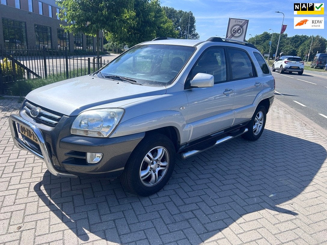 Kia Sportage 2.0 CVVT Executive 2006! CLIMATRONIC! NWE APK!, Auto's, Kia, 1442 kg, Gebruikt, Zwart, 4 cilinders
