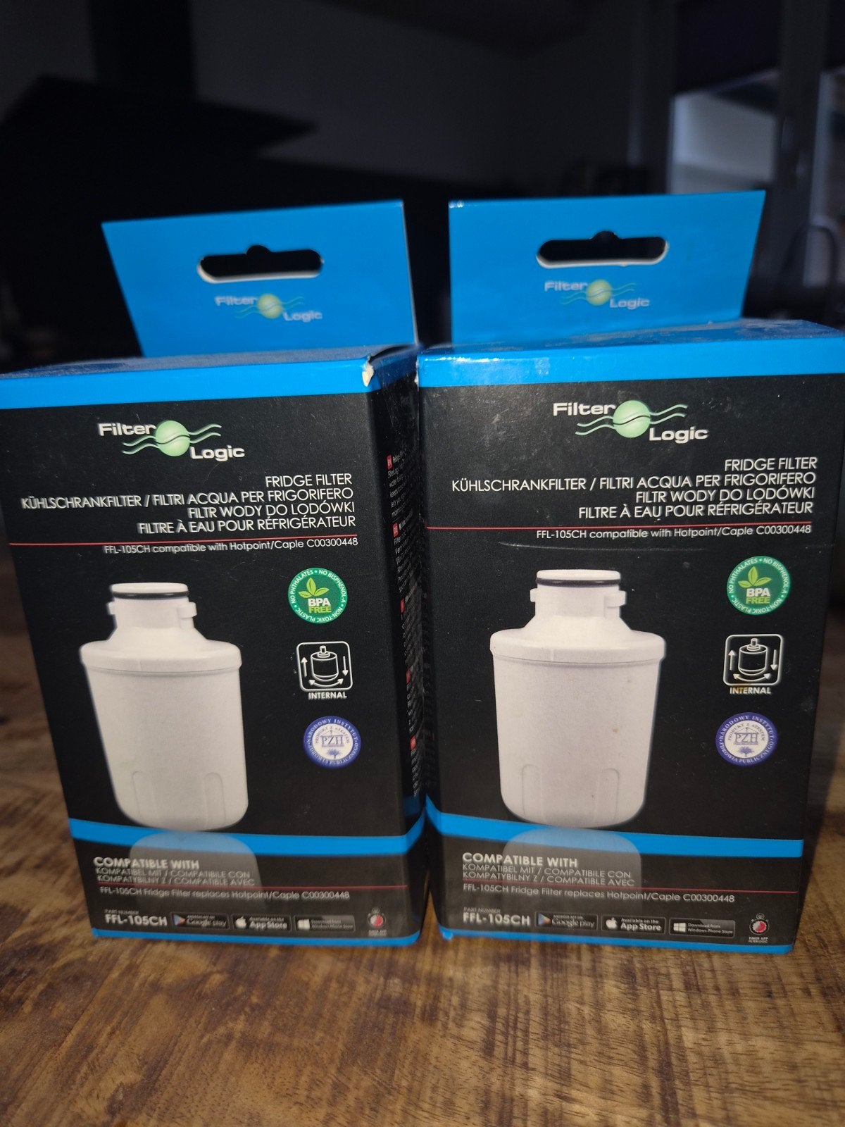2x Filter Logic FFL-105CH Koelkast Waterfilter, Ophalen of Verzenden, Nieuw