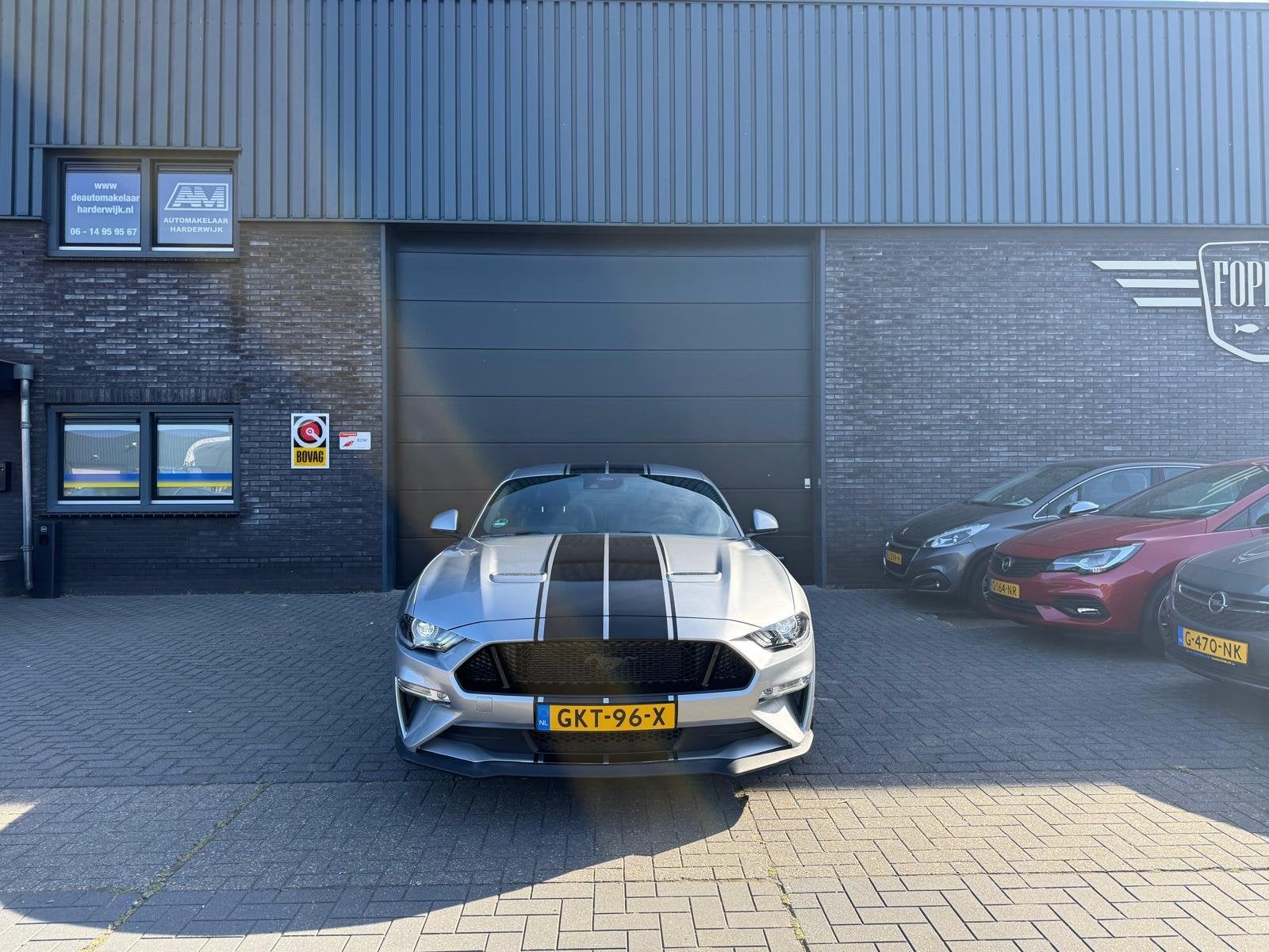 Ford Mustang Fastback 5.0 V8 GT | 1E EIGENAAR | 3/6/12MND GA, Auto's, Gebruikt, 4 stoelen, Leder, Bedrijf