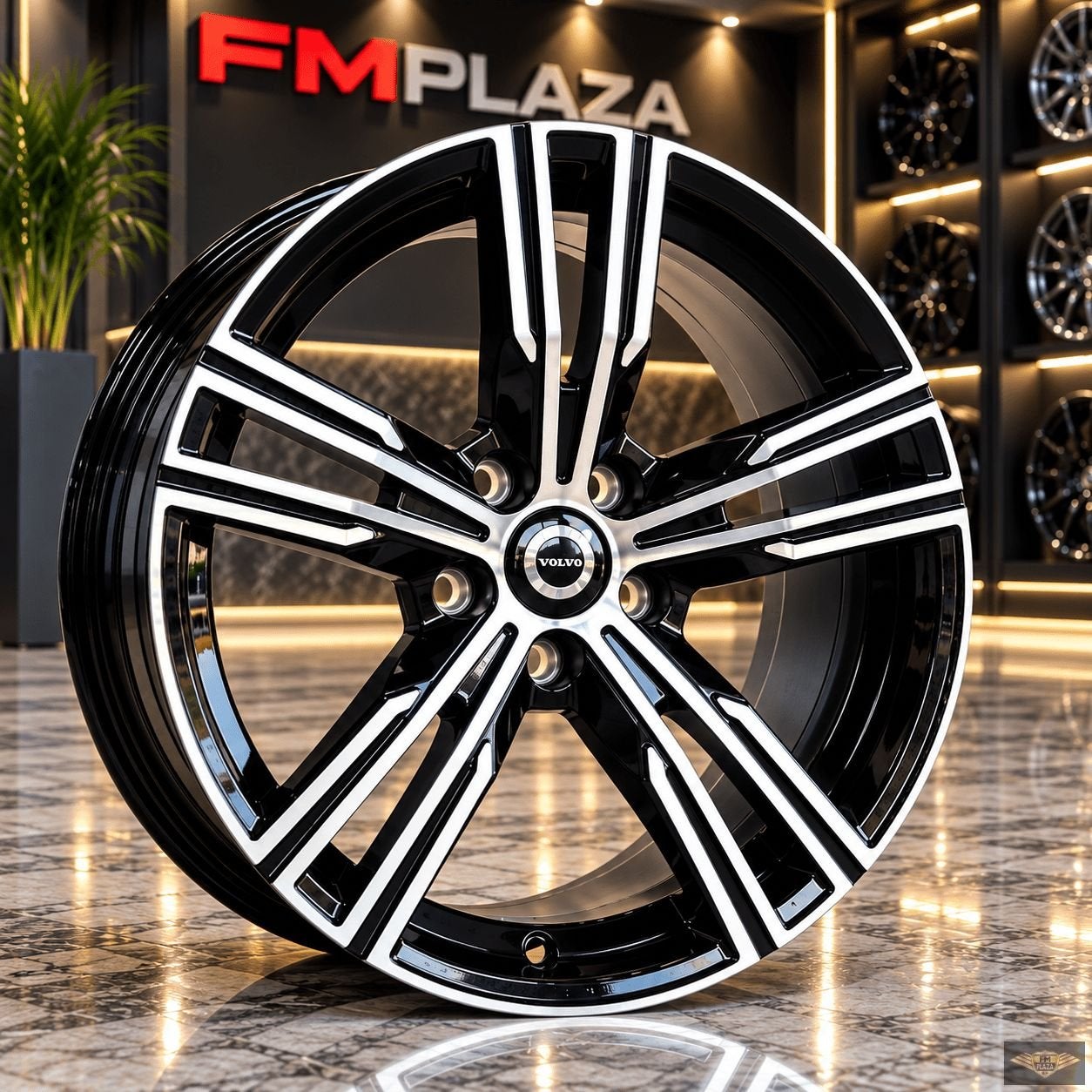 19 inch 5x108 Volvo V60 (R-Design) Look Velgen Nieuw, 19 inch, Velg(en), -, -