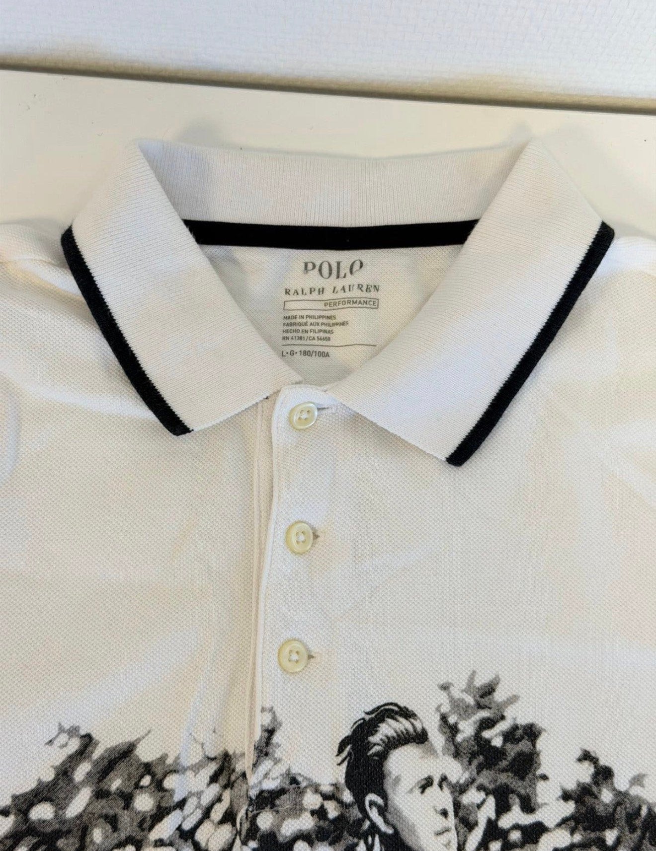 Polo Ralph Lauren Stadium 1992 Javelin Polo L zeldzaam nieuw, Maat 52/54 (L), L, Wit, Nieuw
