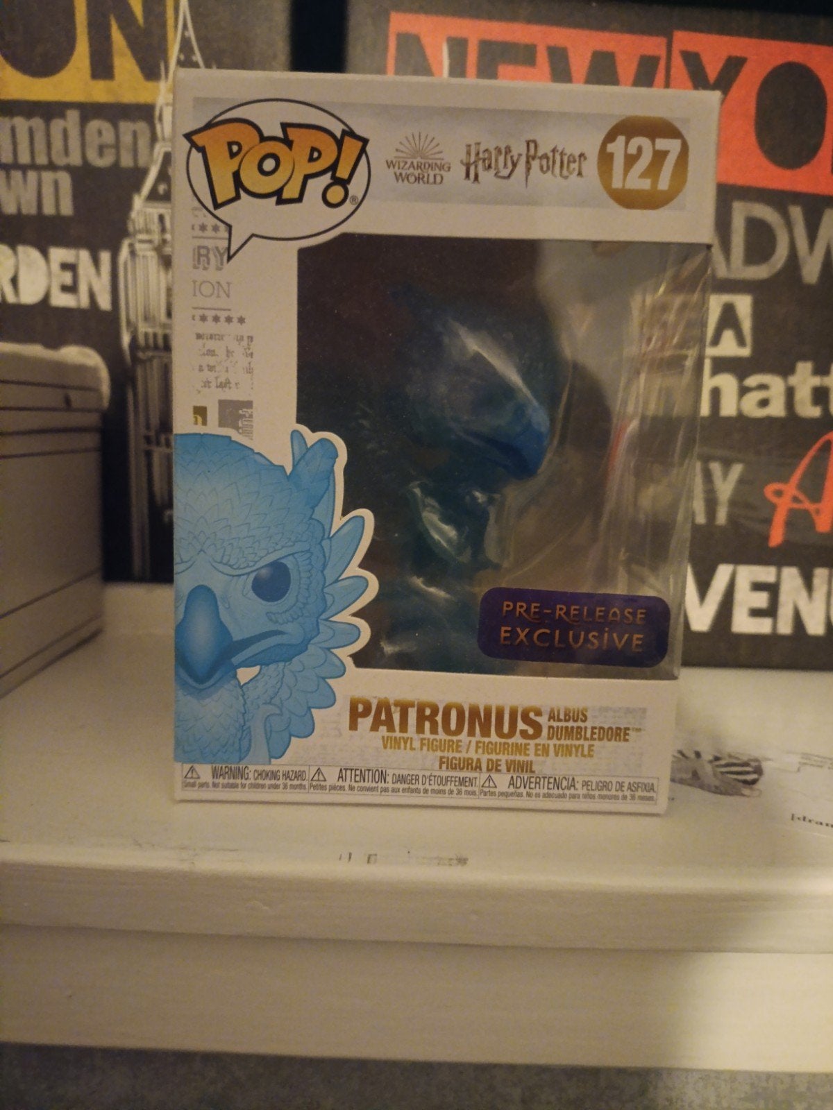 Funko Pop Harry Potter Patronus Albus Dumbledore #127, Ophalen of Verzenden, Zo goed als nieuw