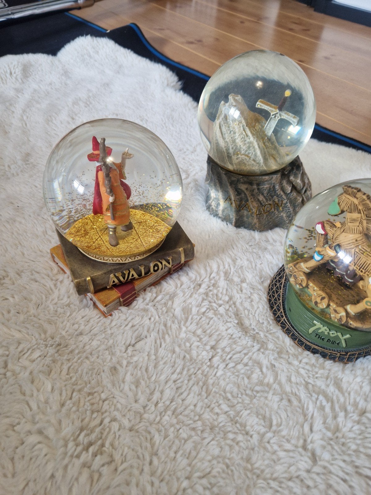 3 Toverland sneeuwbollen - Zo goed als nieuw, Ophalen, Zo goed als nieuw