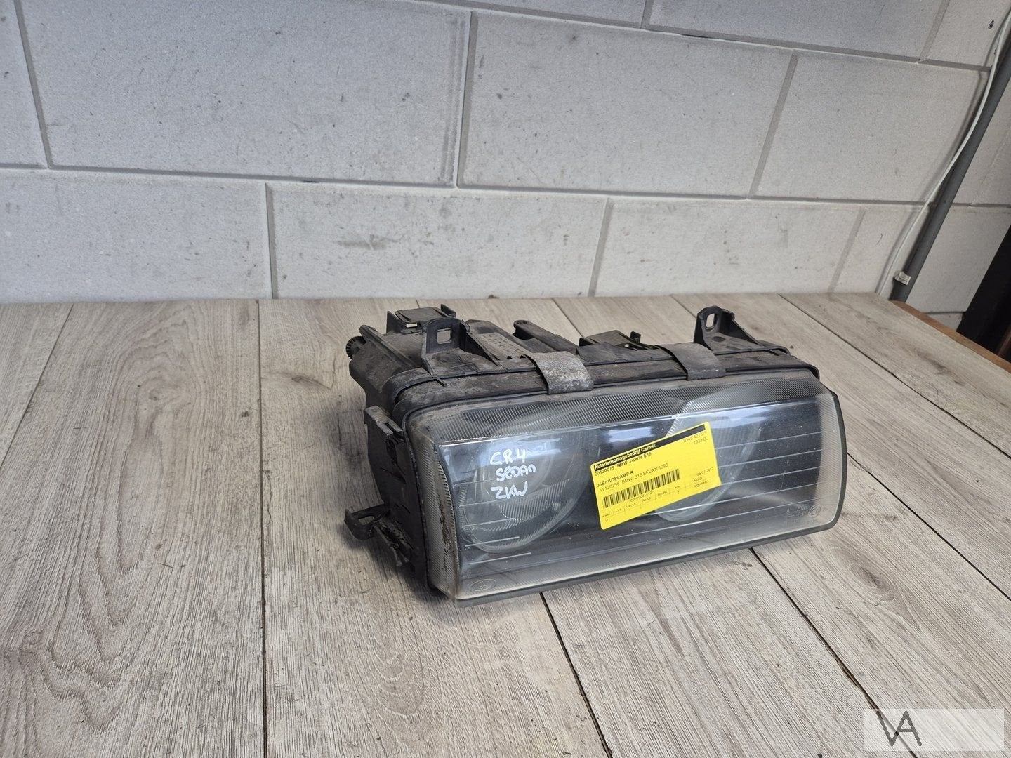 Koplamp rechts BMW 3 serie E36 1990 - 1998 ZKW 1393272 €70, Gebruikt, -, -, Ophalen of Verzenden