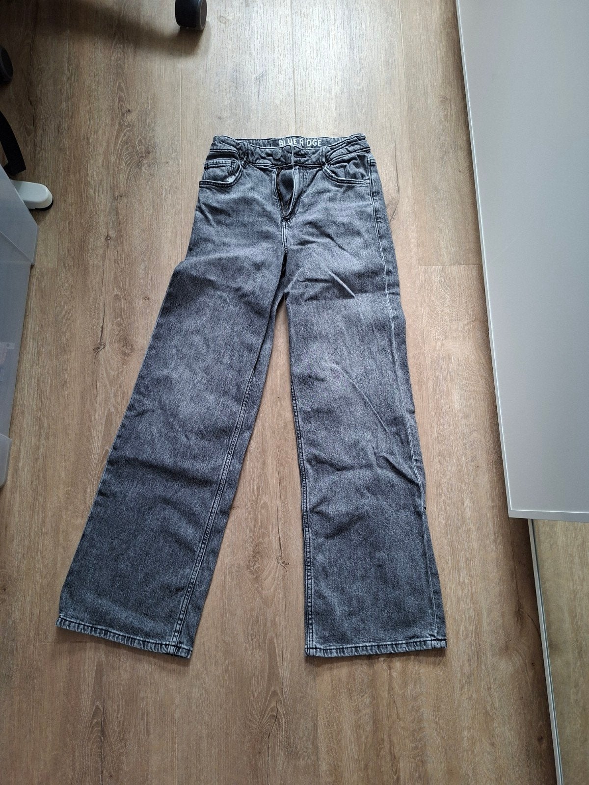Blue Ridge Wide Leg Jeans Maat 152 - Gebruikt, Prima Staat, Broek, Gebruikt, Meisje, Ophalen of Verzenden