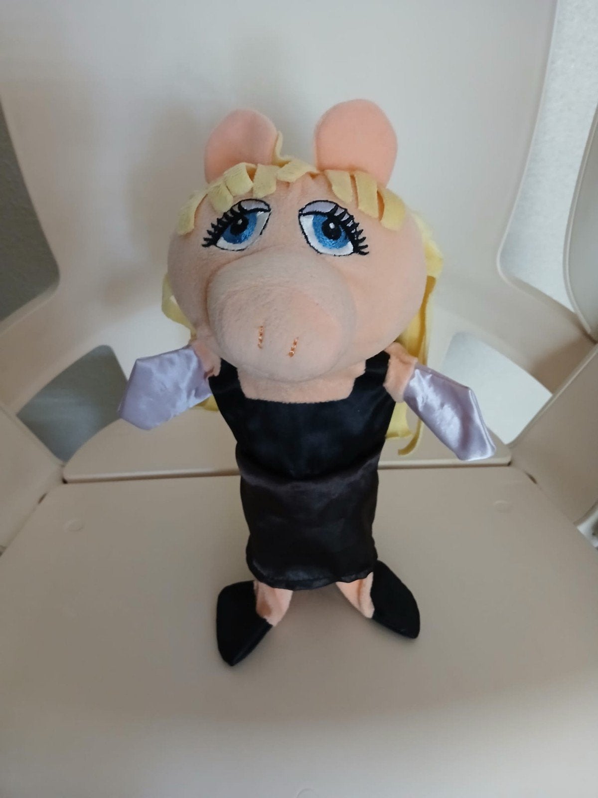 Muppets handpoppen Miss Piggy Disney., Ophalen of Verzenden, Zo goed als nieuw