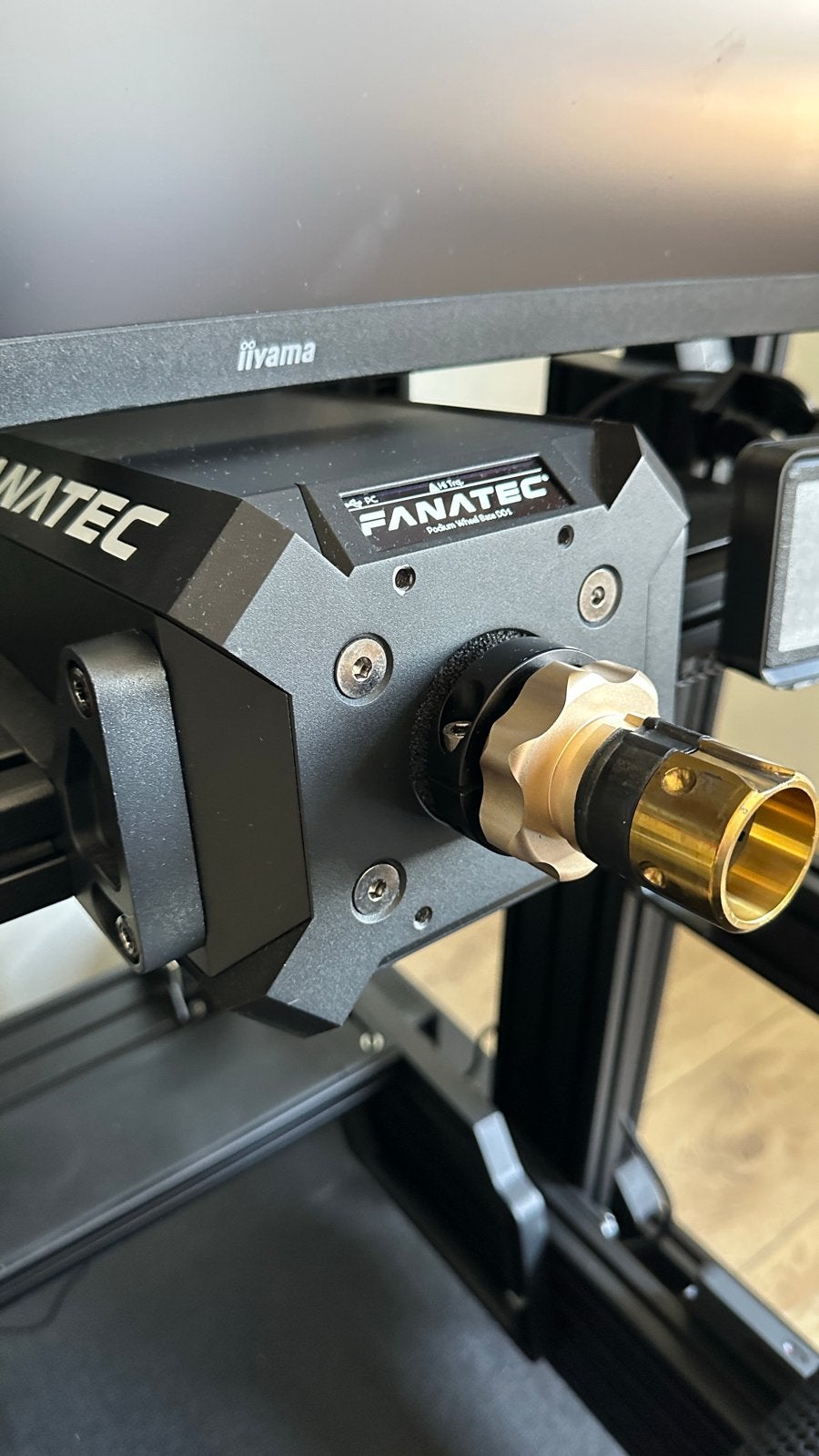 Fanatec DD1 20Nm met Sim-lab P1X beugel en 2 sturen, Spelcomputers en Games, Ophalen, Racestuur, Zo goed als nieuw, Direct drive