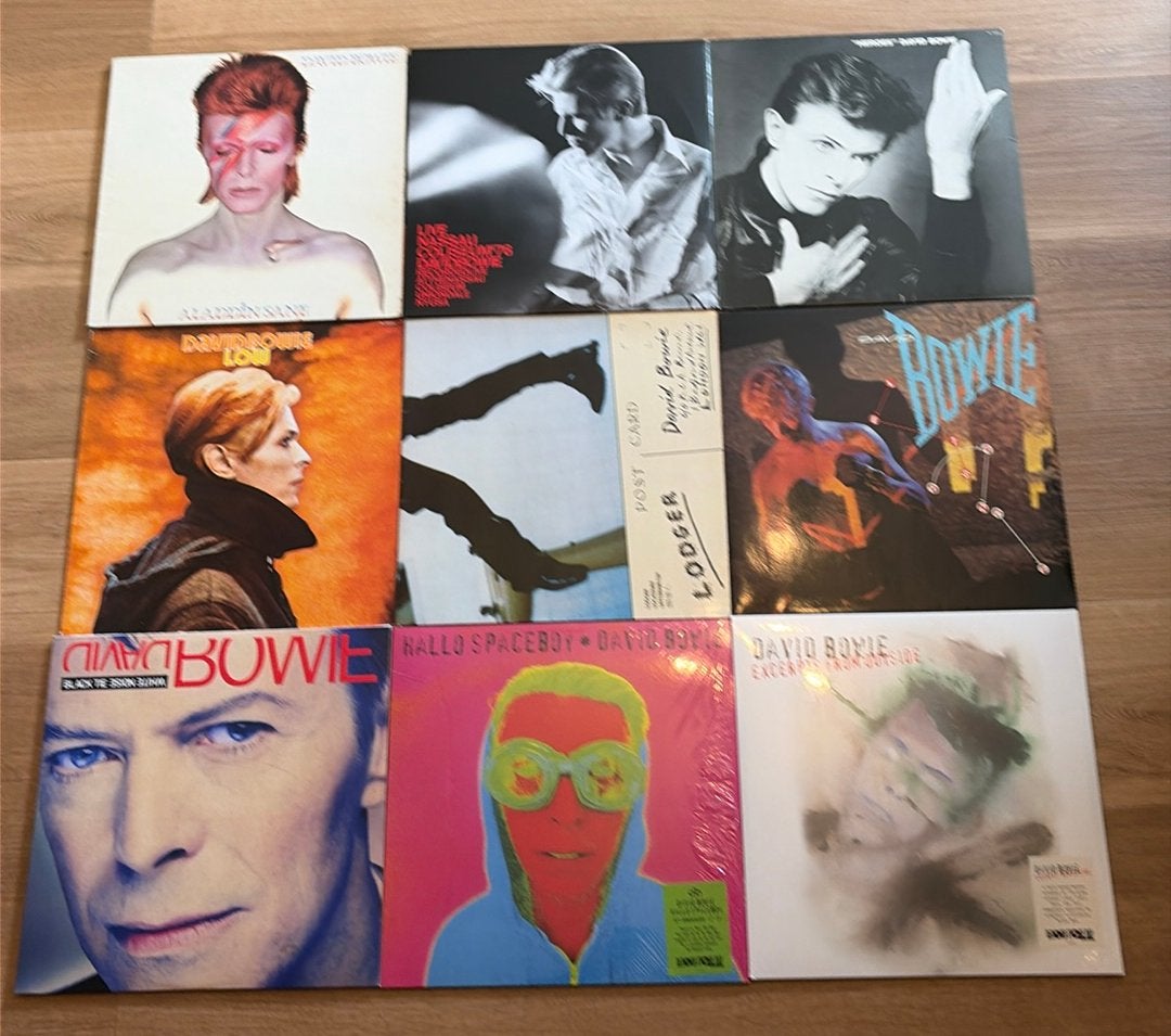 Collectie David Bowie vinyl elpees, Cd's en Dvd's, Vinyl | Pop, Ophalen of Verzenden, Zo goed als nieuw, 12 inch