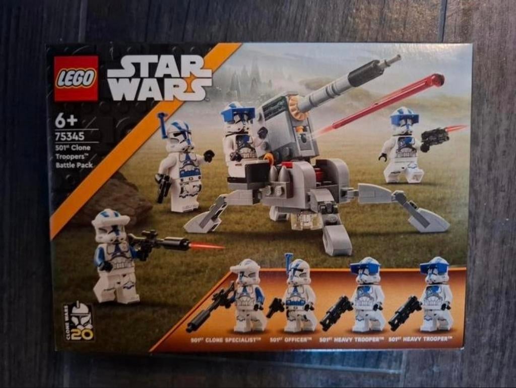 LEGO 75345 501st Clone Troopers battle pack #NIEUW#, Ophalen of Verzenden, Nieuw